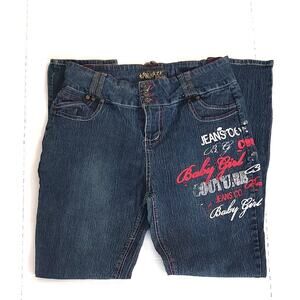 Kamikaze 3 Button Stretch Graffit Jeans Size 14